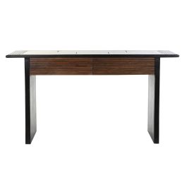 Consola DKD Home Decor Marrón oscuro Acacia 140 x 40 x 76 cm