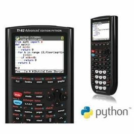 Texas Instruments TI-82 Advanced Edition Calculadora Gráfica Python con Pantalla a Color Negra
