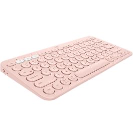 Logitech K380 Teclado Bluetooth Multidispositivo Rosa - Compatible con Windows, Mac, iOS, Android