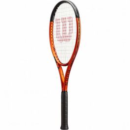 Raqueta de Tenis Wilson Burn 100Uls V5.0 Naranja Oscuro