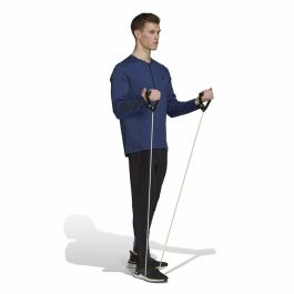 Camiseta de Manga Larga Hombre Adidas Training 1/4-Zip Azul oscuro