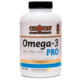CROWN SPORT NUTRITION Omega 3 Pro 120 Perlas para Cerebro, Corazón y Visión con DHA y EPA Precio: 30.8999999. SKU: B1AN6KN3ET