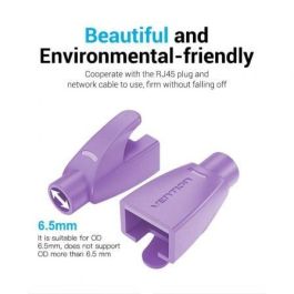 Funda Conector RJ45 Vention IODV0-100 Morado Funda Conector RJ45 Vention IODV0-100 Morado