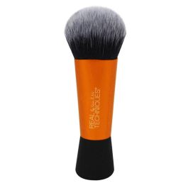 Real Techniques Mini Expert Face Brush - Brocha de Maquillaje Compacta para Base Líquida y Crema, Vegana, 1 unidad
