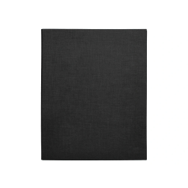 Liderpapel Carpeta de 4 anillas 25mm Folio Negra Cartón Forrado