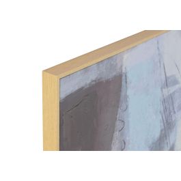 DKD Home Decor Cuadro Moderno Abstracto Azul Marino 4 x 100 x 140 cm (2 Unidades)