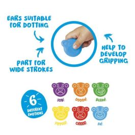 Carioca 42958 Teddy Crayons BABY - Caja de 48 unidades para bebés