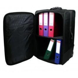 Port Designs Bristol Trolley L Bristol XL Maletín con ruedas, 39.6cm (15.6") Nylon Negro (43.5x41x69 cm) 7.5kg