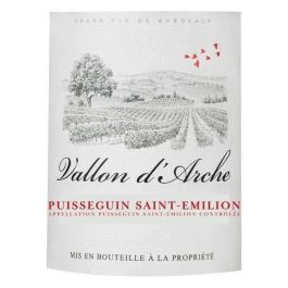 Vallon d'Arche 2020 Puisseguin Saint-Emilion - Vino tinto Burdeos