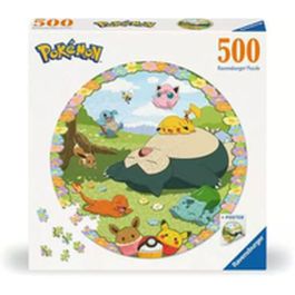 Ravensburger Puzzle 500 piezas Pokémon Round +12 años