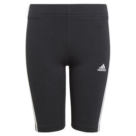 Mallas Deportivas para Niños Adidas Essentials 3 Bandas Negro 45