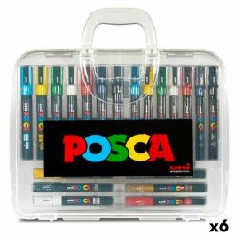 Set de Rotuladores POSCA Multicolor (6 Unidades) Set de Rotuladores POSCA Multicolor (6 Unidades)