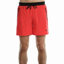 Pantalón Corto Deportivo +8000 Krinen Rojo Cereza Montaña