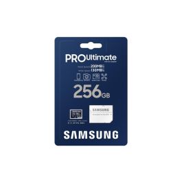 Samsung MB-MY256SA/WW Tarjeta de Memoria microSDXC Pro Ultimate 256GB 200/130MB/s U3 V30 A2 con Adaptador SD 4K UHD