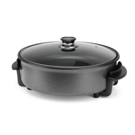Orbegozo Olla Eléctrica PZ 3670 1500W Capacidad 5L Cocina Fácil Sana Freír Guisar Asar Paellas Tortillas Pizzas
