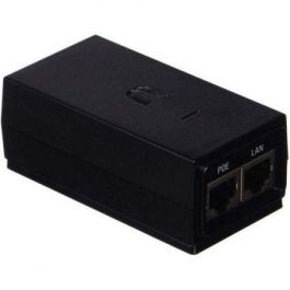 Ubiquiti 24VDC @ 0.5A, RJ-45 Adaptador PoE Ethernet con Protección ESD y Compatibilidad airGateway - POE-24-12W-G