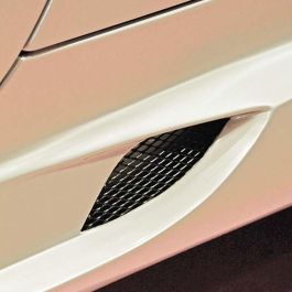 Foliatec FO34725 Rejilla de Aluminio Anodizado Malla Media Negra Universal 2 Piezas 20 x 60 cm para Parrilla Auto / Tuning