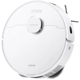 Mova E40 ULTRA Aspiradora y Lavadora con Vaciado Automático, 19.000 Pa, Tecnología MaxiReach, Cepillo Antienredos