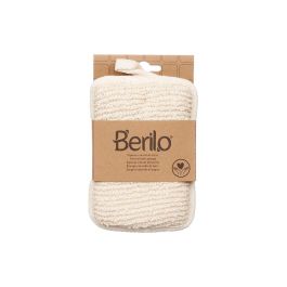 Esponja Fina Natural Berilo 11x16.5x2 cm - Algodón, Espuma, Poliéster - Blanco/Beige (24 Unidades)