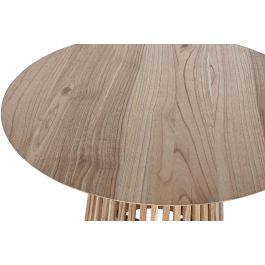 DKD Home Decor Mesa Comedor Cvlistones Scandi Mindi Natural 100x100x78 cm