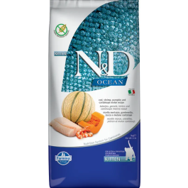 Farmina N&D Cat Kitten Ocean Bacalao Calabaza 5 kg Farmina N&D Cat Kitten Ocean Bacalao Calabaza 5 kg Precio: 59.708. SKU: B1D4ZTS759