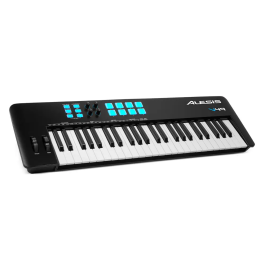 Alesis V49 Mkii Teclado Controlador MIDI USB de 49 Teclas con Pads y Arpegiador para Producción Musical