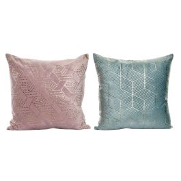 DKD Home Decor Cojín Moderno Rosa Verde 10 x 45 x 45 cm (4 Unidades) Precio: 28.88999993. SKU: B1G5MMW5KR