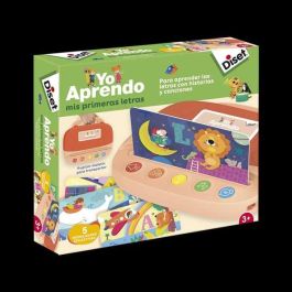 Diset Yo Aprendo las Letras Maletín Educativo con Sonido y 14 Láminas, Aprendizaje de 2 Años en Adelante