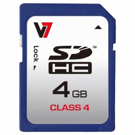 Tarjeta de Memoria SD V7 VASDH4GCL4R-2E 4 GB Precio: 7.49999987. SKU: S55018859