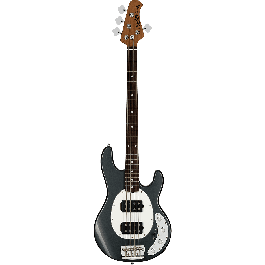 Sterling by Music Man StingRay Ray34 HH Bajo Eléctrico - Pastillas Humbucking Alnico - Mástil Arce - Charcoal Frost