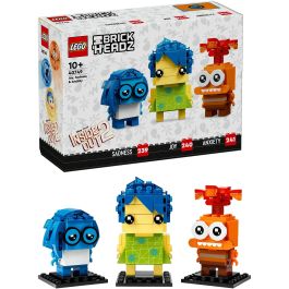 LEGO BrickHeadz - Alegría, Tristeza y Desagrado - Personajes Inside Out de Disney Pixar