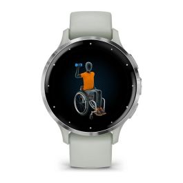 Garmin Venu 3S Reloj Inteligente 1.2" AMOLED Táctil Salbeigrau/Silber