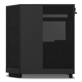 NZXT H6 Air Flow Midi Tower Negro - CC-H61FB-R1 - Ventiladores 3x120mm, Compatibilidad ATX/microATX/Mini-ITX, Vidrio Templado NZXT H6 Air Flow Midi Tower Negro - CC-H61FB-R1 - Ventiladores 3x120mm, Compatibilidad ATX/microATX/Mini-ITX, Vidrio Templado
