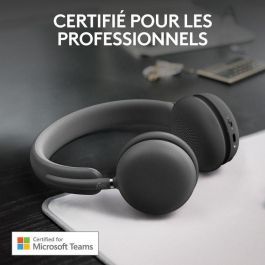Logitech Zone Wireless 2 Auriculares Inalámbricos con Micrófono y Cancelación de Ruido para Microsoft Teams