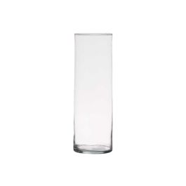Jarrón de Cristal Cilíndrico Giftdecor - 10 cm Diámetro x 30 cm Alto - Transparente (6 Unidades) Jarrón de Cristal Cilíndrico Giftdecor - 10 cm Diámetro x 30 cm Alto - Transparente (6 Unidades)