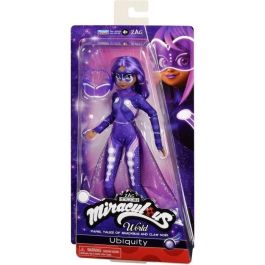 Bandai AAAME75201 Muñeca Articulada Miraculous Ladybug Ubiquity Licencia Oficial 26 cm