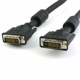 Equip Cable DVI-D Dual Link Macho a Macho (24+1) 1.8m para Monitores WQXGA 2560x1600, Alta Velocidad 9.9Gbps, Doble Blindaje