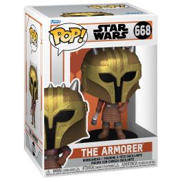 FUNKO POP Star Wars The Mandalorian The Armorer Figura de Vinilo 9 cm