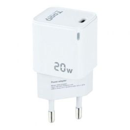 TOOQ CARGADOR DE PARED USB-C PD 20W TOOQ CARGADOR DE PARED USB-C PD 20W