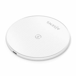 Aisens ASCH-15W1WC057-W Base de Carga Inalámbrica USB-C 15W para Móvil Qi Compatible Blanco