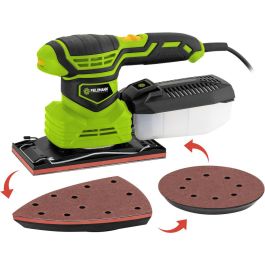 Fieldmann FDB 200221-E Lijadora de Hojas 220 W Velocidad Variable Depósito de Polvo Extraíble