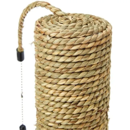 Aime Poste Rascador para Gatos con Juguetes y Base Antideslizante, 48x30 cm