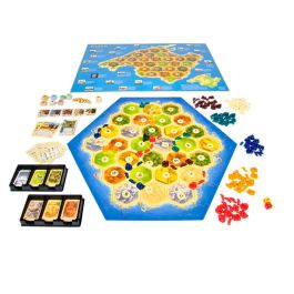 Devir Catan Big Box Juego de Mesa Completo Edición Ampliada 5-6 Jugadores Incluye Expansiones y Escenarios