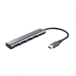 Trust Hub USB-C Halyx 24948 4x USB-A 3.2 Gen1 Gris Precio: 22.49999961. SKU: B1KB8NHMFN