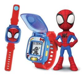 Reloj educativo de spidey multifuncion con 4 juegos y la voz real de spidey 22,5x4,8x3 cm Reloj educativo de spidey multifuncion con 4 juegos y la voz real de spidey 22,5x4,8x3 cm