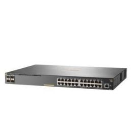 Hewlett Packard Enterprise 2930F 24G PoE+ 4SFP+ Switch de Acceso Layer 3 con 24 Puertos Gigabit y 4 Uplinks 10GbE