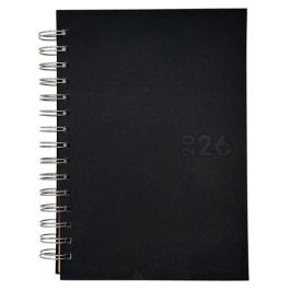 Didex 21DZ Agenda Boston Espiral 14.5x21 cm Negro 2026 Día Página Papel Ahuesado 70gr Precio: 2.95000057. SKU: B177RM3PJV