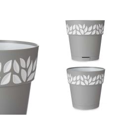 Maceta Plastico 15 Cm Cloe Gris Stefanplast (12 Unidades) Precio: 27.50000033. SKU: B1F7SWBFXY