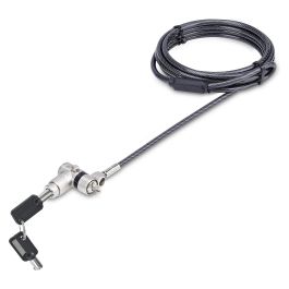 StarTech Cable de Seguridad con Candado Universal 3 en 1 para Portátil - Compatible Kensington/Nano/Noble Wedge® - Antirrobo, 2 m, 2 Llaves, Negro Precio: 75.79000044. SKU: B1C54JS7JQ