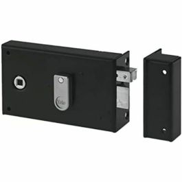 Yale YAH36D Cerradura horizontal de superficie con ruedecilla Caqui Versión Derecha 2 llaves